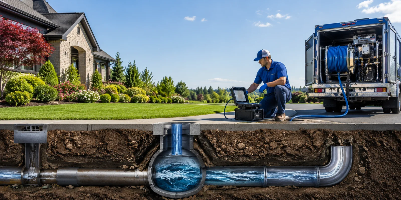 Drainage restoration information for Newell, PA